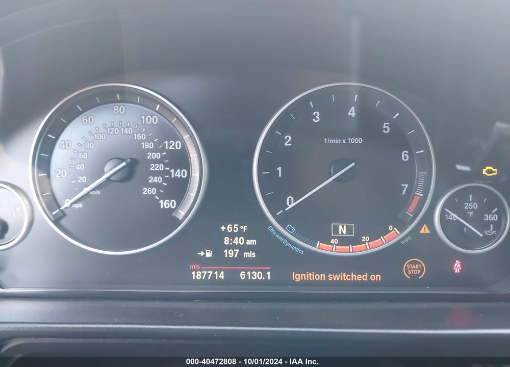 2013 BMW 528I XDRIVE VIN: WBAXH5C50DD115124