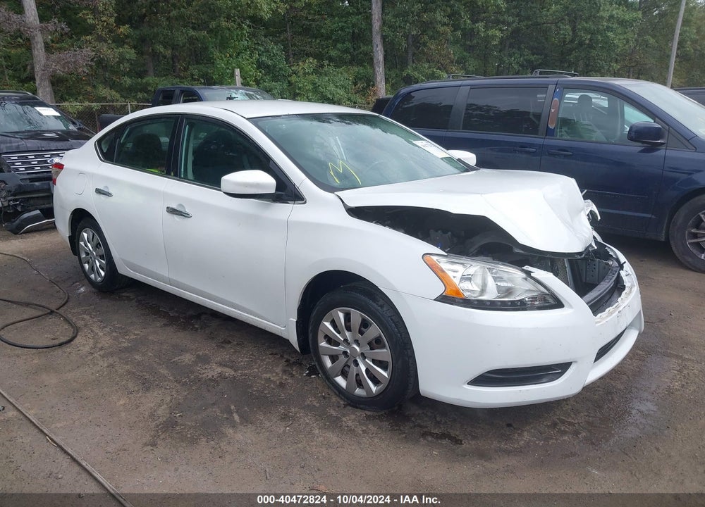 2015 NISSAN SENTRA SV VIN: 3N1AB7AP8FY297667