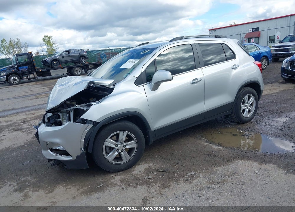 2019 CHEVROLET TRAX LT VIN: 3GNCJLSB6KL365855