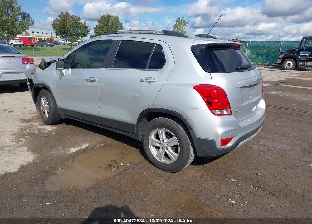 2019 CHEVROLET TRAX LT VIN: 3GNCJLSB6KL365855