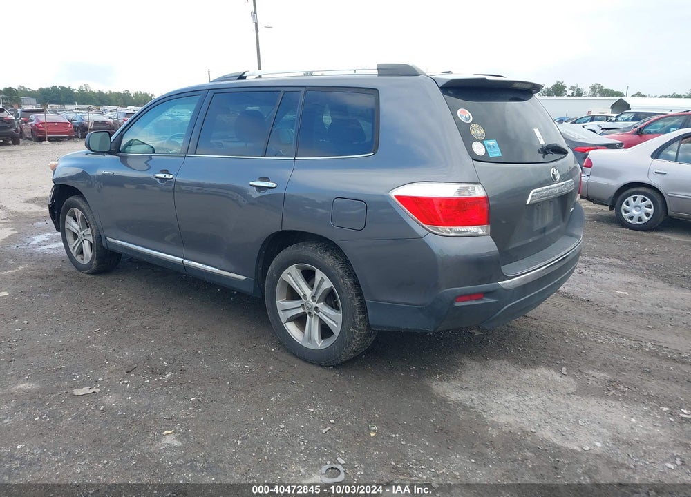 2011 TOYOTA HIGHLANDER LIMITED V6 VIN: 5TDDK3EH0BS068245
