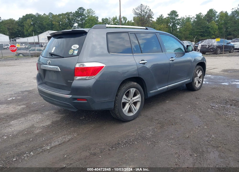 2011 TOYOTA HIGHLANDER LIMITED V6 VIN: 5TDDK3EH0BS068245