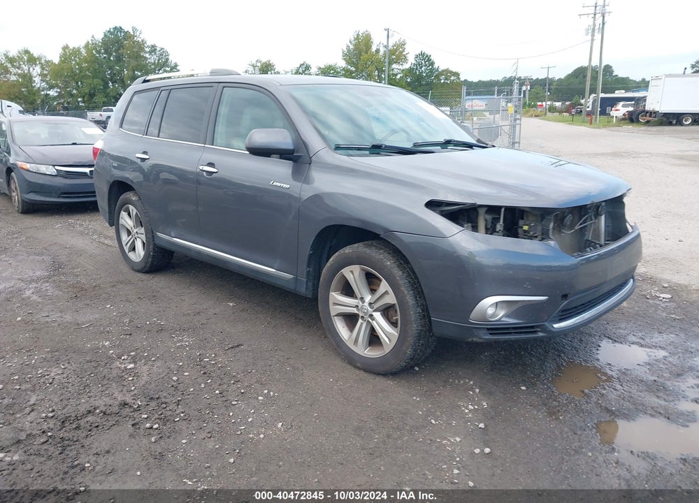 2011 TOYOTA HIGHLANDER LIMITED V6 VIN: 5TDDK3EH0BS068245