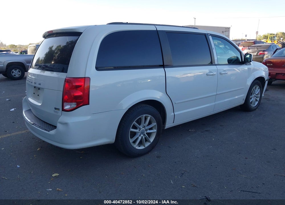2014 DODGE GRAND CARAVAN SXT VIN: 2C4RDGCG9ER245857