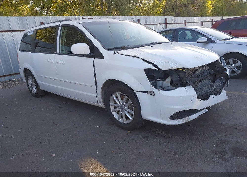 2014 DODGE GRAND CARAVAN SXT VIN: 2C4RDGCG9ER245857