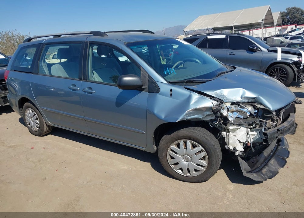 2008 TOYOTA SIENNA CE VIN: 5TDZK23C38S219238