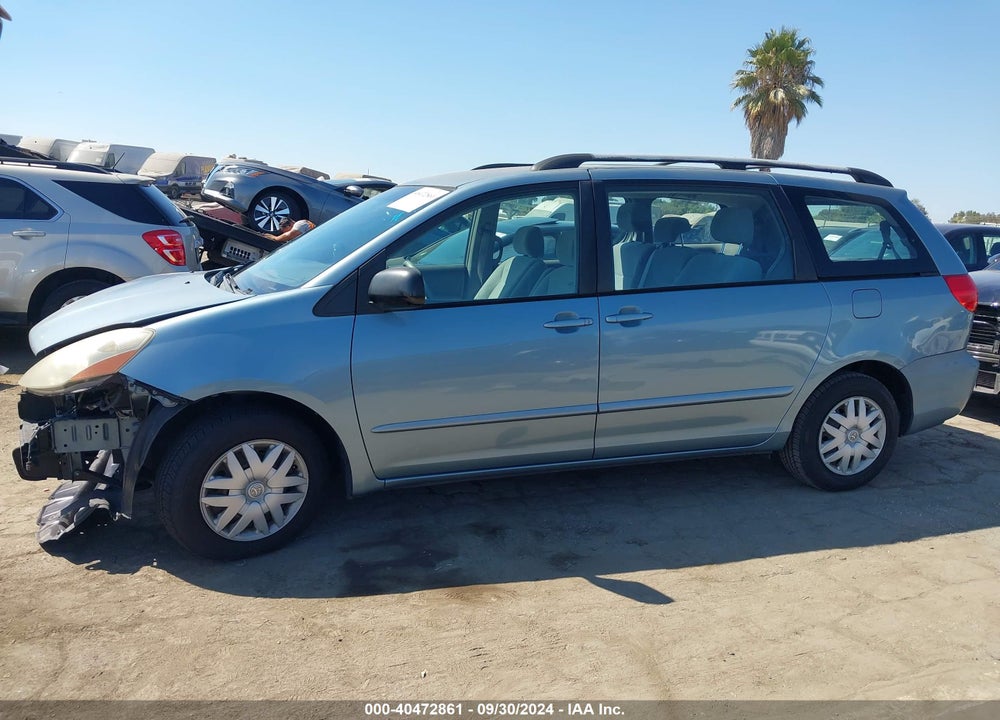 2008 TOYOTA SIENNA CE VIN: 5TDZK23C38S219238