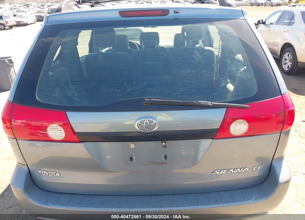 2008 TOYOTA SIENNA CE VIN: 5TDZK23C38S219238