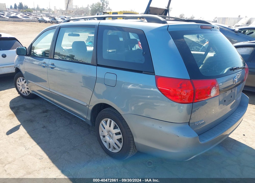 2008 TOYOTA SIENNA CE VIN: 5TDZK23C38S219238