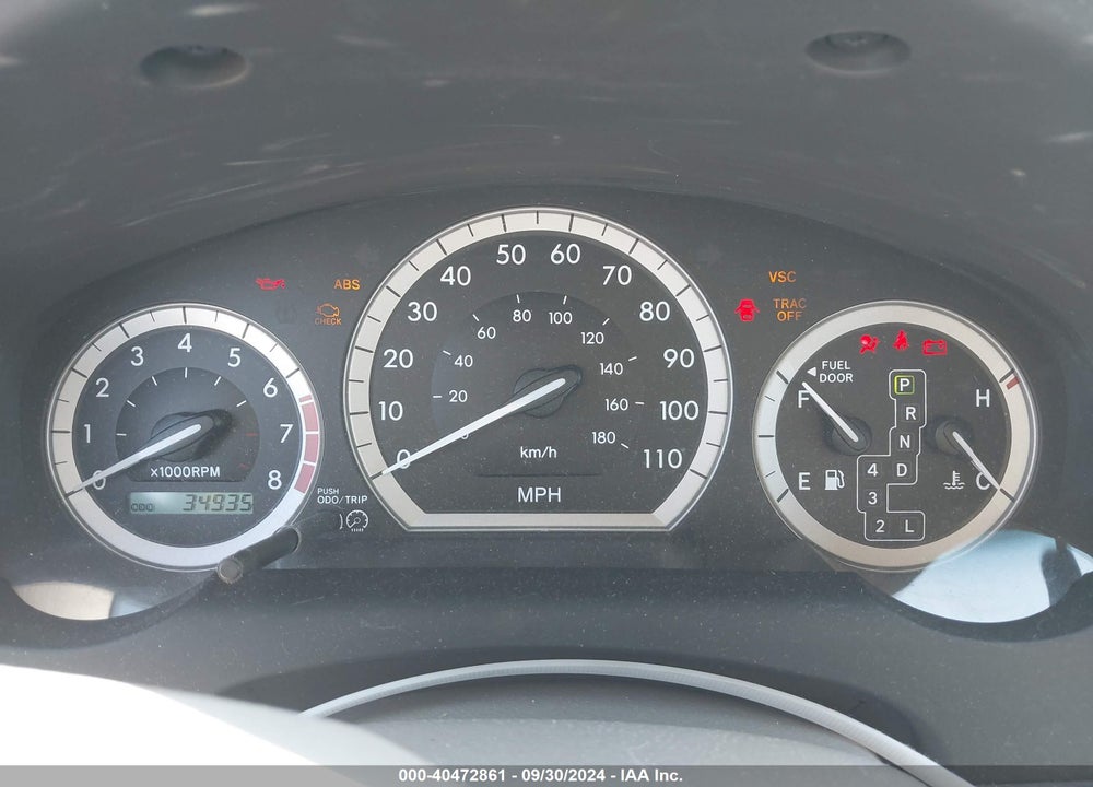 2008 TOYOTA SIENNA CE VIN: 5TDZK23C38S219238