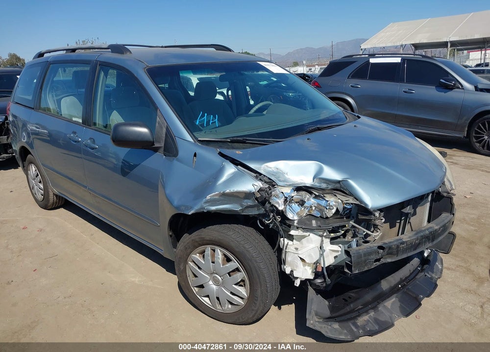 2008 TOYOTA SIENNA CE VIN: 5TDZK23C38S219238