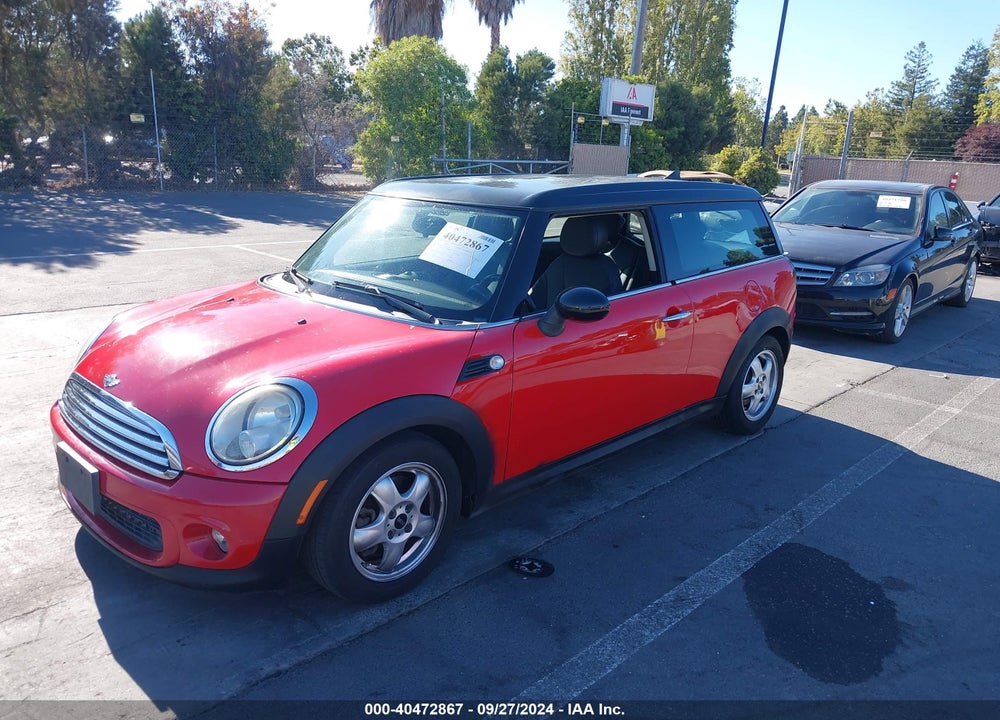 2011 MINI COOPER CLUBMAN VIN: WMWZF3C57BT188271