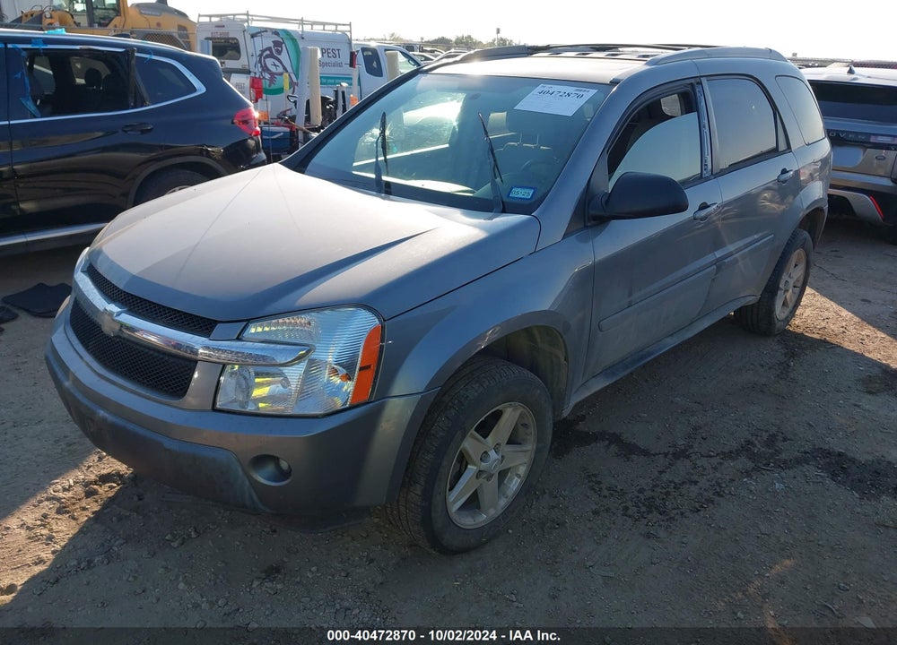 2005 CHEVROLET EQUINOX LT VIN: 2CNDL73F956049791