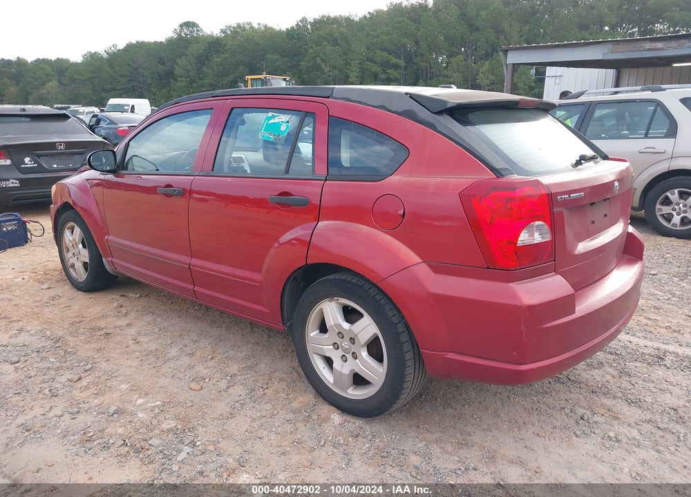 2008 DODGE CALIBER SXT VIN: 1B3HB48C28D771195