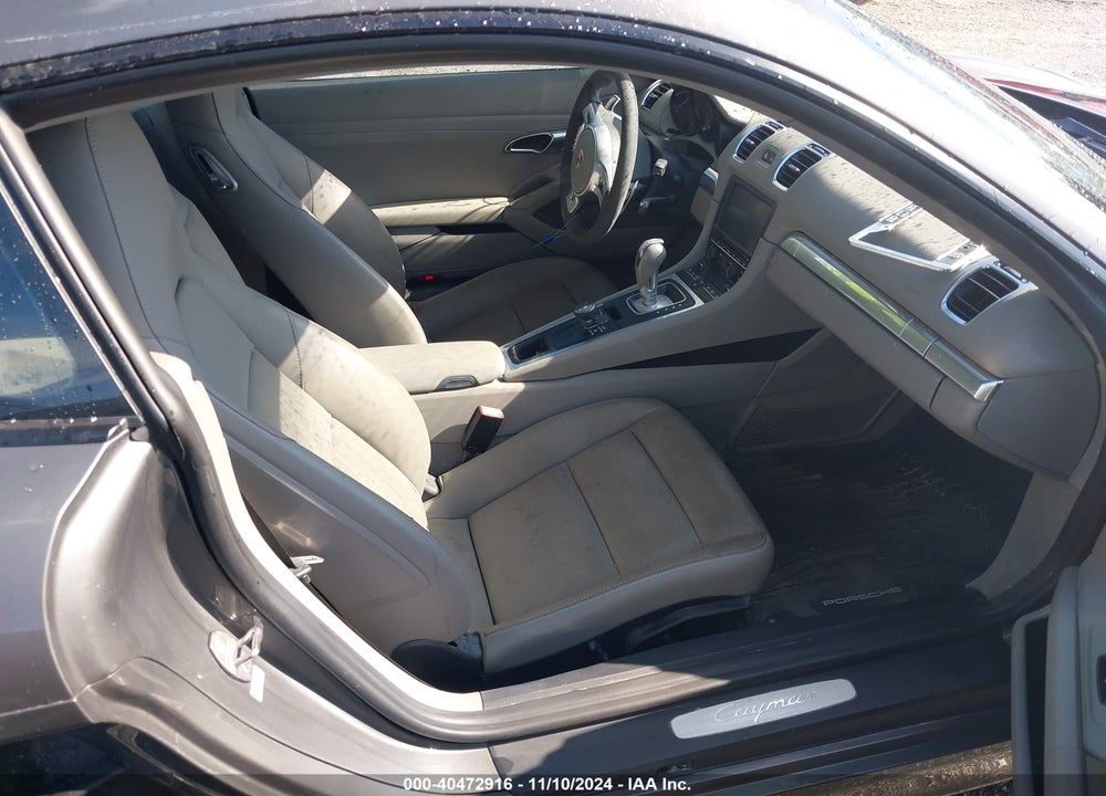 2014 PORSCHE CAYMAN VIN: WP0AA2A84EK173338