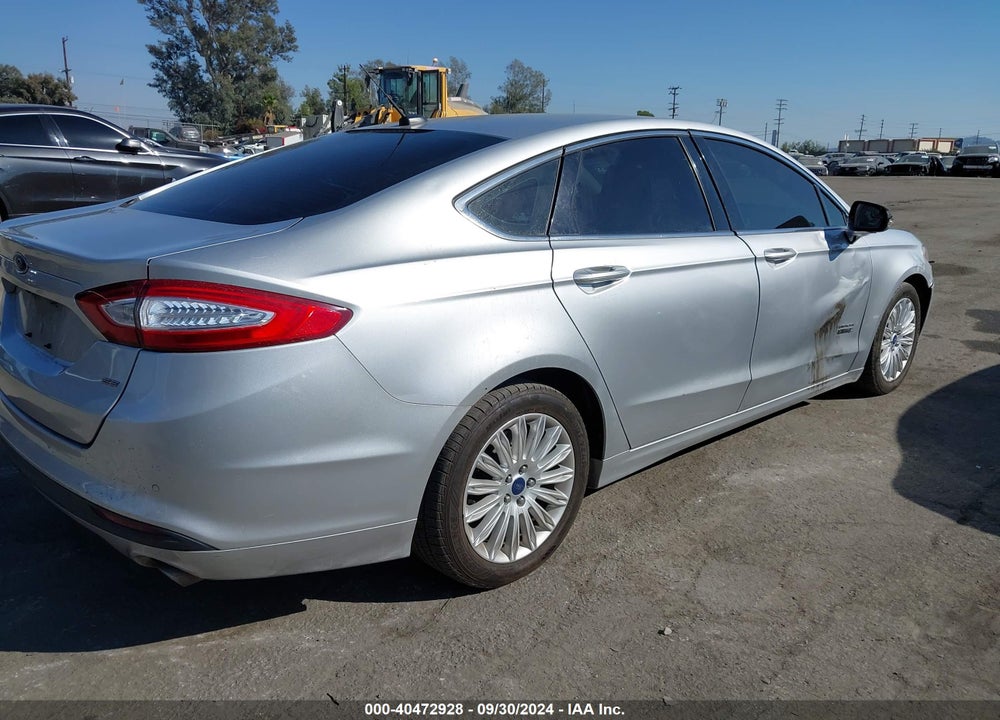 2016 FORD FUSION ENERGI SE LUXURY VIN: 3FA6P0PU1GR215479