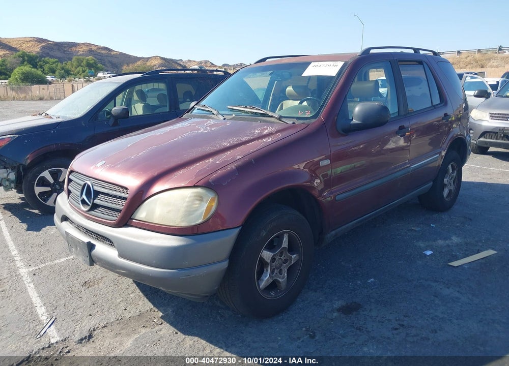 1999 MERCEDES-BENZ ML 320 VIN: 4JGAB54E7XA094668