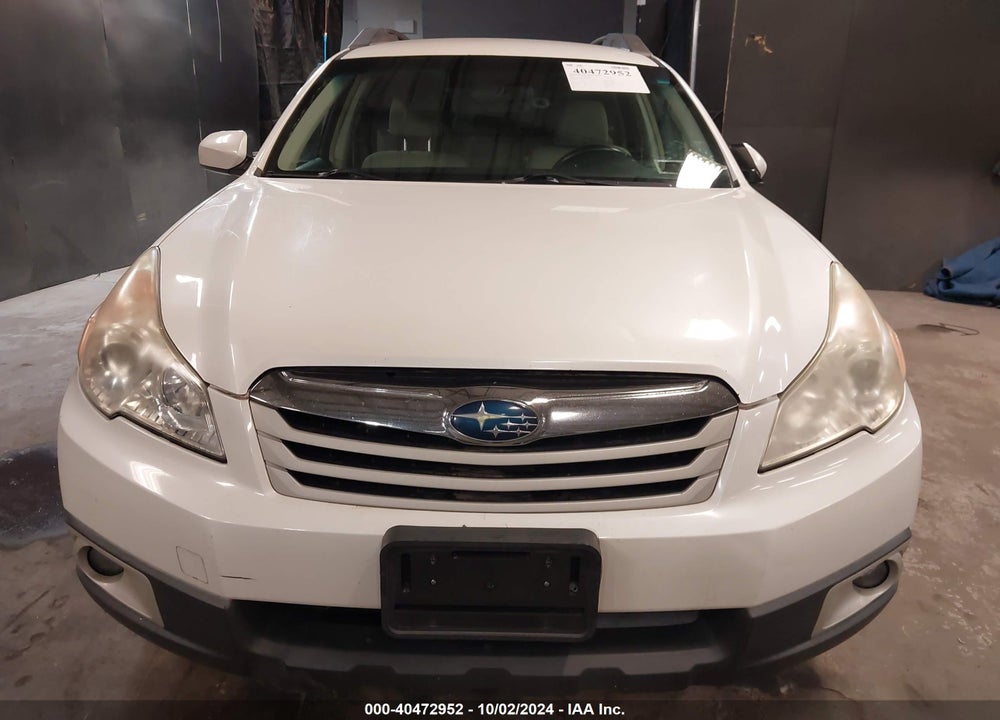 2011 SUBARU OUTBACK 2.5I PREMIUM VIN: 4S4BRBCC6B3382452