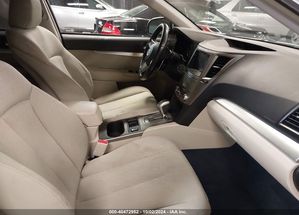2011 SUBARU OUTBACK 2.5I PREMIUM VIN: 4S4BRBCC6B3382452
