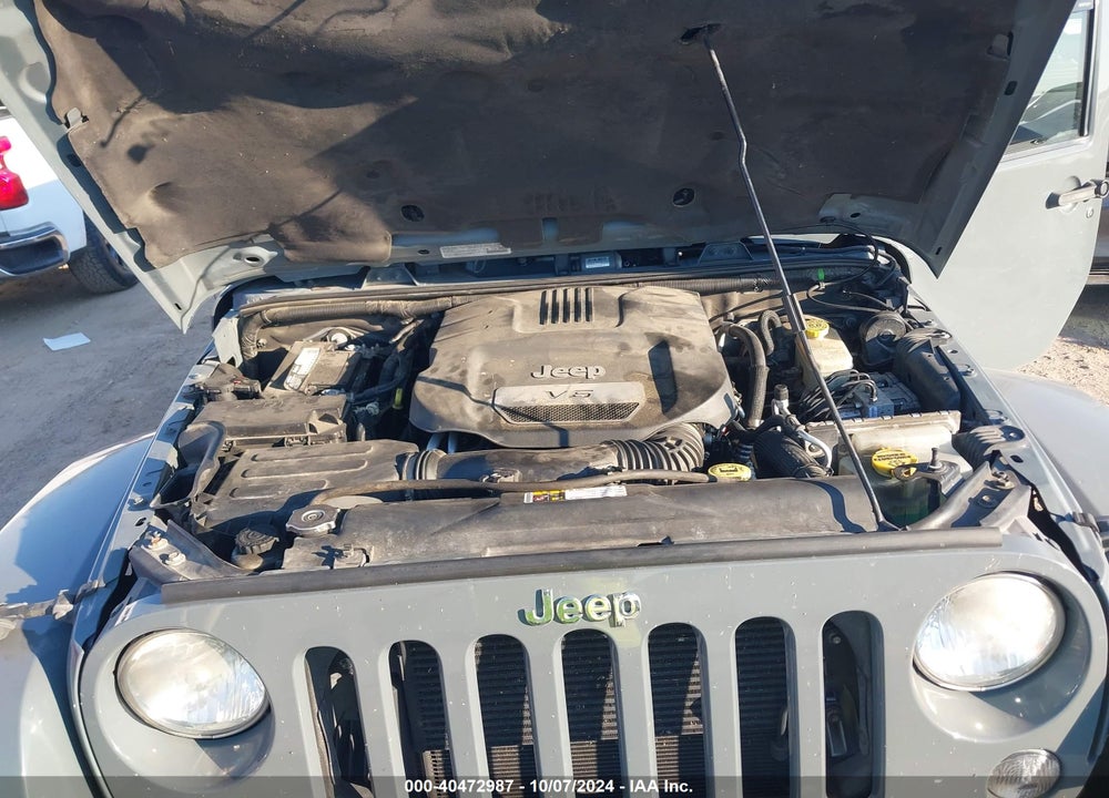 2014 JEEP WRANGLER UNLIMITED SAHARA VIN: 1C4HJWEG6EL104653