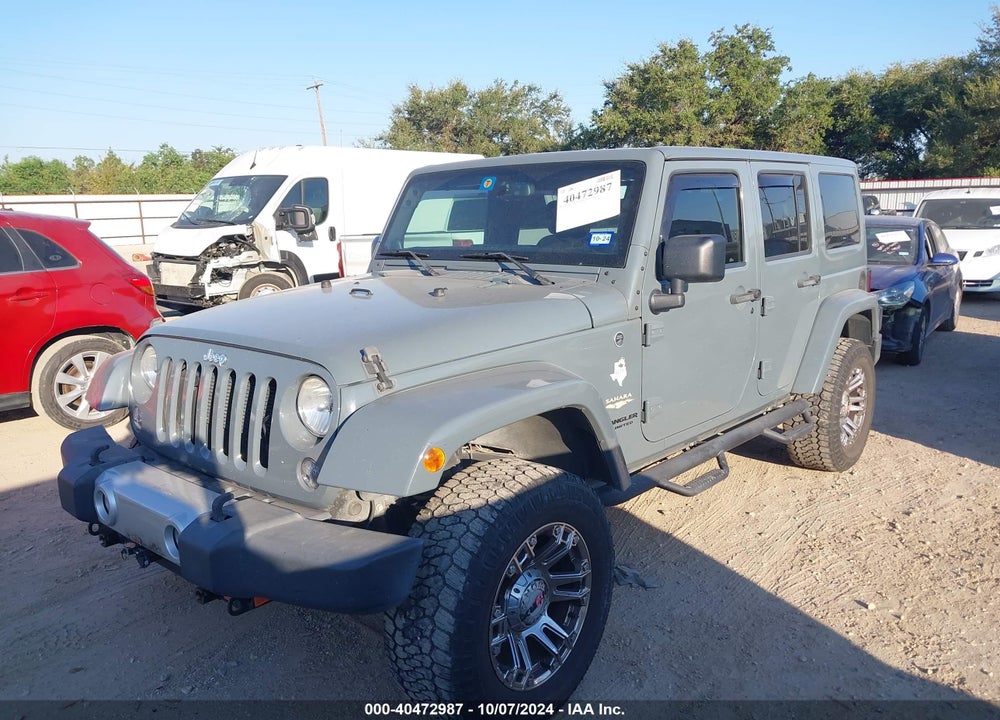 2014 JEEP WRANGLER UNLIMITED SAHARA VIN: 1C4HJWEG6EL104653
