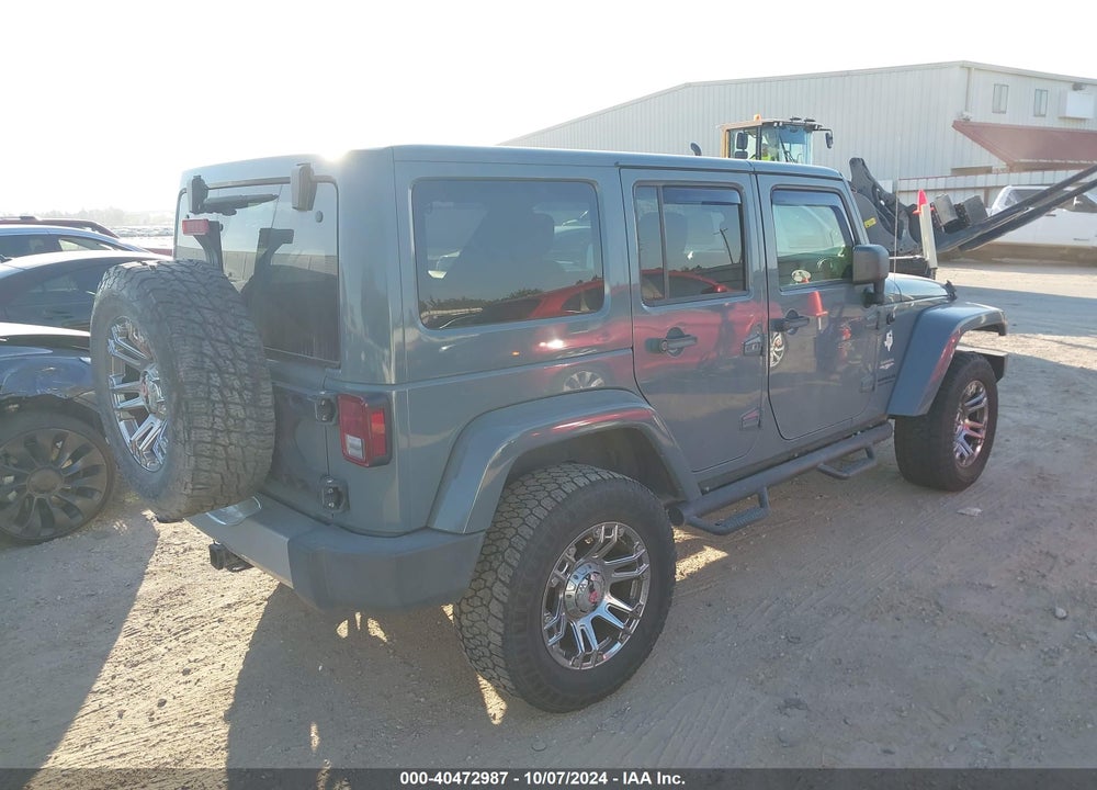 2014 JEEP WRANGLER UNLIMITED SAHARA VIN: 1C4HJWEG6EL104653