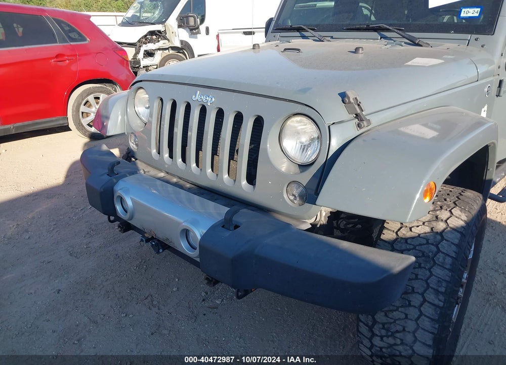 2014 JEEP WRANGLER UNLIMITED SAHARA VIN: 1C4HJWEG6EL104653