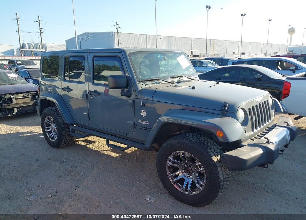 2014 JEEP WRANGLER UNLIMITED SAHARA VIN: 1C4HJWEG6EL104653