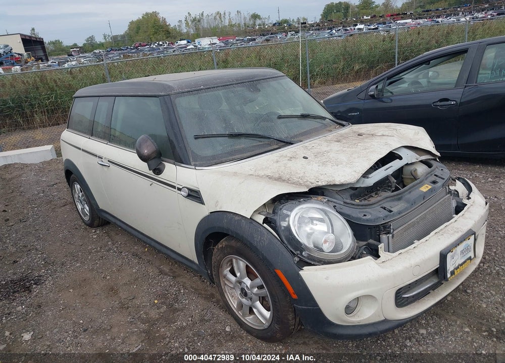 2013 MINI CLUBMAN COOPER VIN: WMWZF3C55DT490189