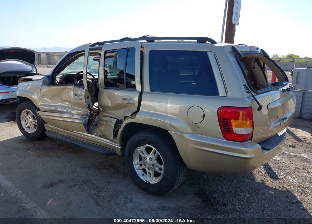 1999 JEEP GRAND CHEROKEE LIMITED VIN: 1J4G268S8XC679116