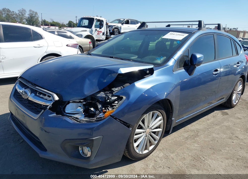 2012 SUBARU IMPREZA 2.0I LIMITED VIN: JF1GPAG66CH237274