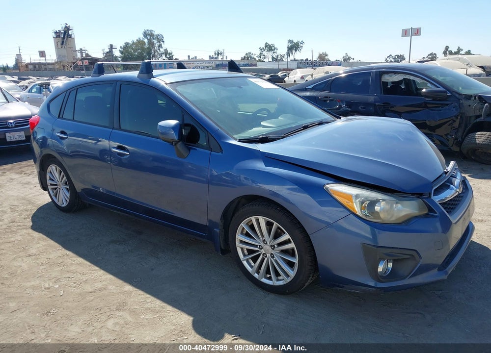 2012 SUBARU IMPREZA 2.0I LIMITED VIN: JF1GPAG66CH237274