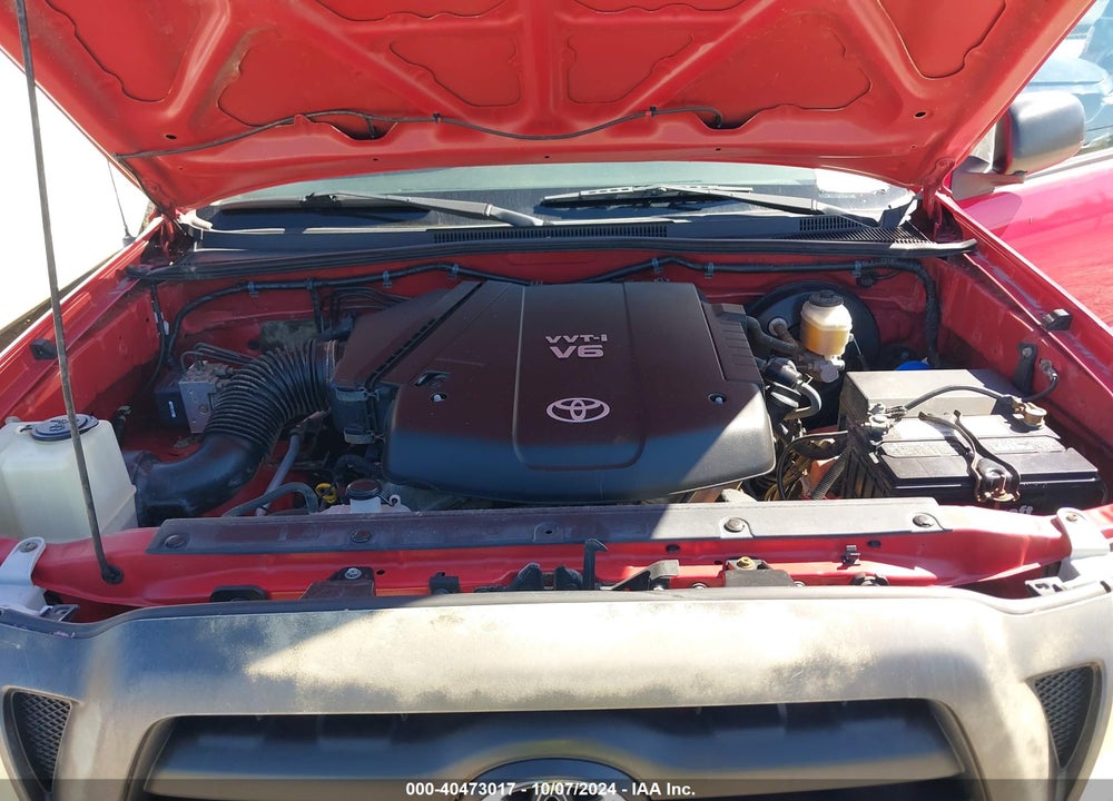 2007 TOYOTA TACOMA BASE V6 VIN: 5TEUU42N17Z375993