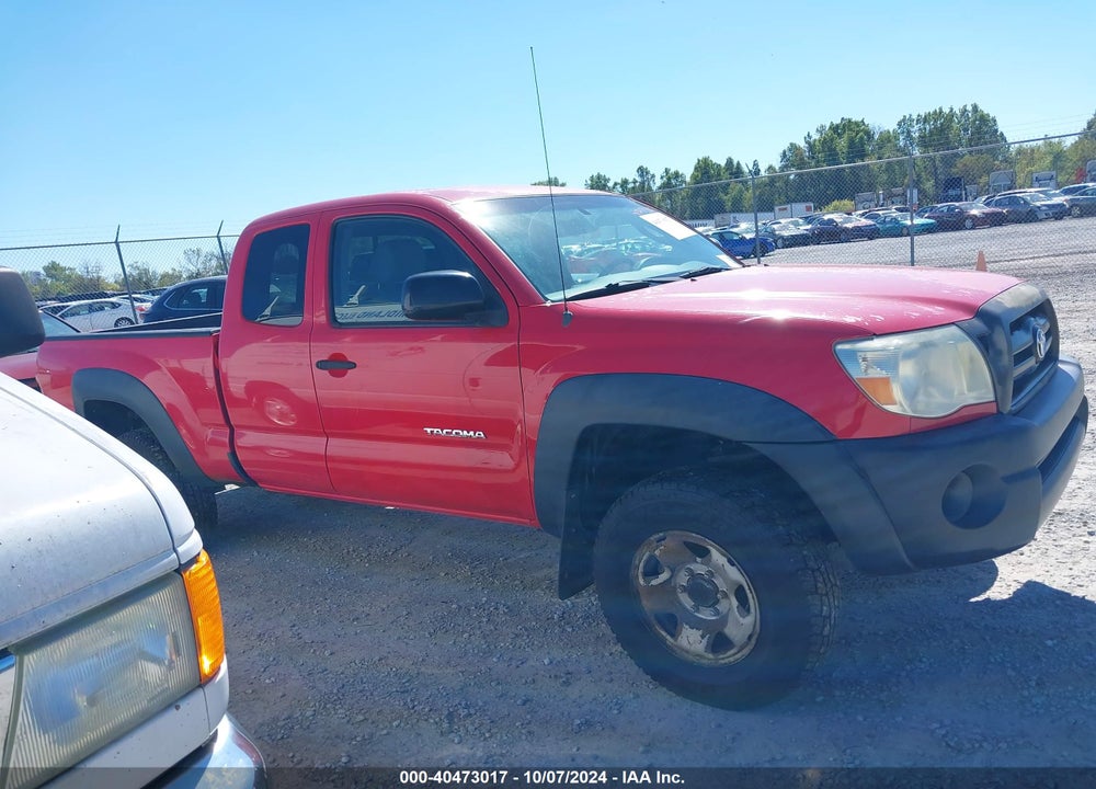 2007 TOYOTA TACOMA BASE V6 VIN: 5TEUU42N17Z375993