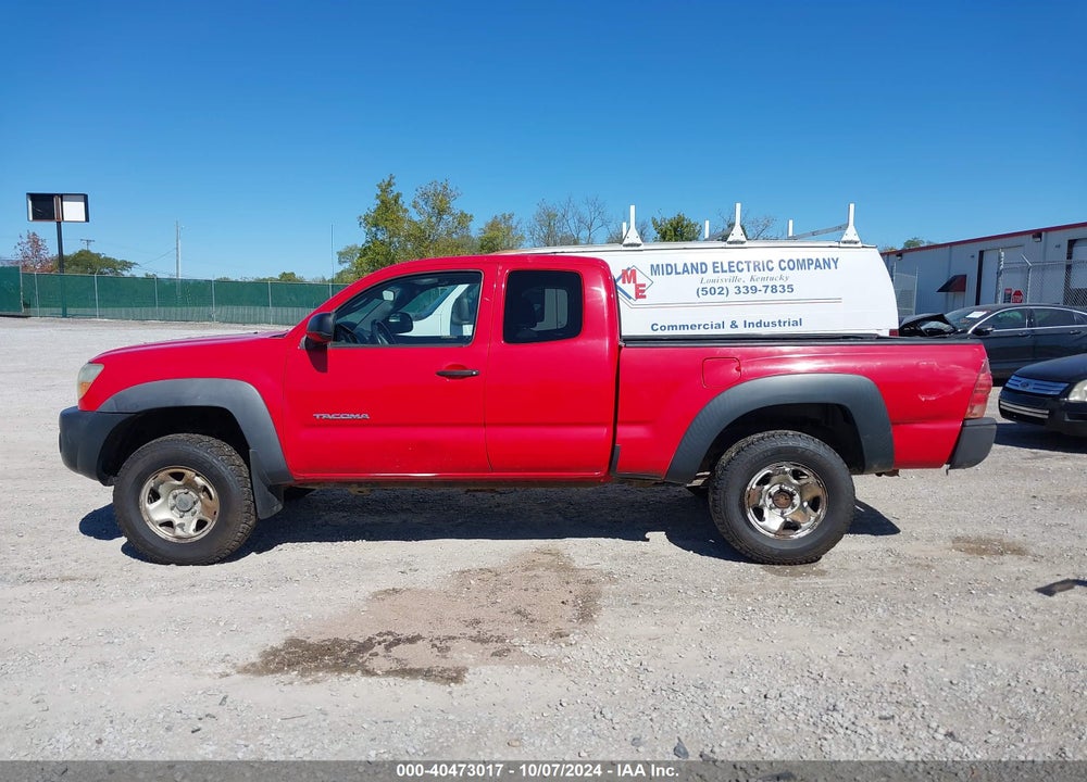 2007 TOYOTA TACOMA BASE V6 VIN: 5TEUU42N17Z375993