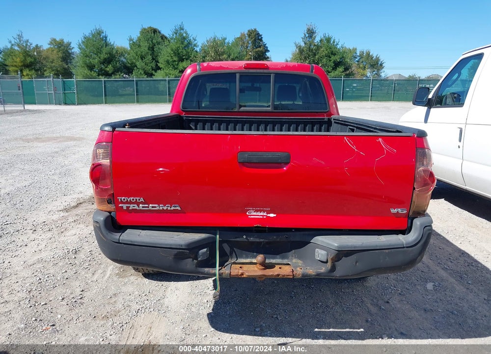 2007 TOYOTA TACOMA BASE V6 VIN: 5TEUU42N17Z375993