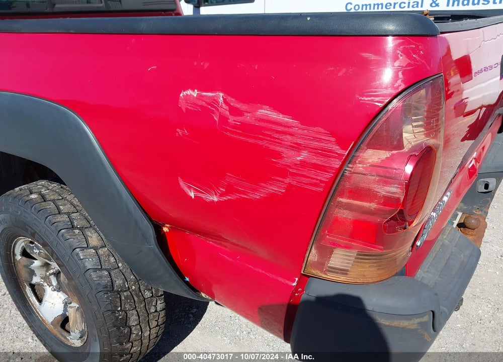 2007 TOYOTA TACOMA BASE V6 VIN: 5TEUU42N17Z375993