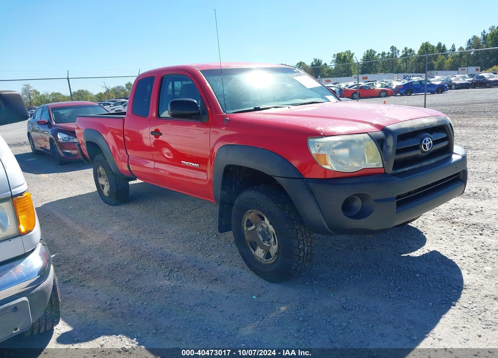 2007 TOYOTA TACOMA BASE V6 VIN: 5TEUU42N17Z375993