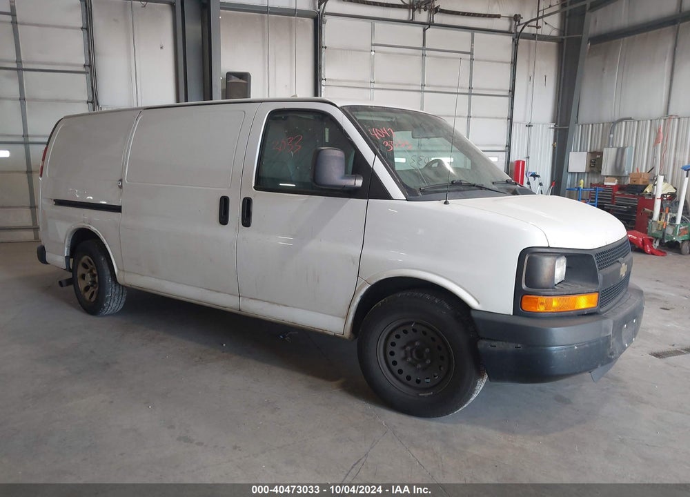 2013 CHEVROLET EXPRESS 1500 WORK VAN VIN: 1GCSGAFXXD1157078