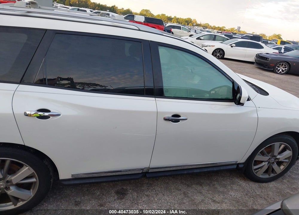 2015 NISSAN PATHFINDER PLATINUM VIN: 5N1AR2MN2FC680580