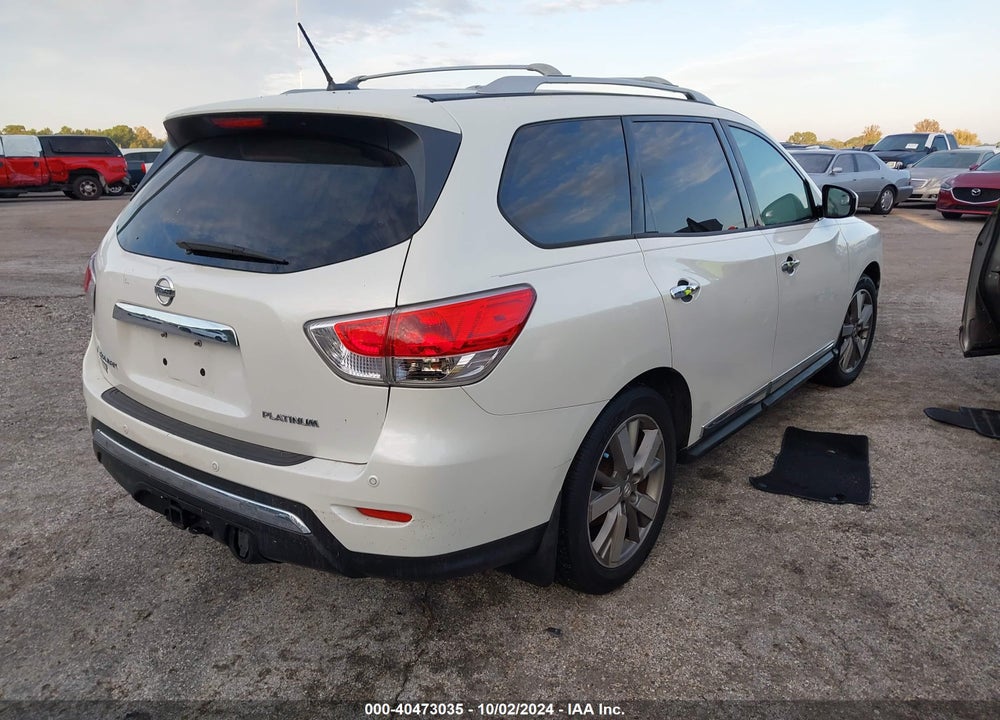 2015 NISSAN PATHFINDER PLATINUM VIN: 5N1AR2MN2FC680580