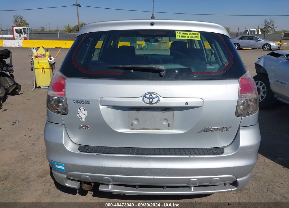 2007 TOYOTA MATRIX/XR VIN: 2T1KR32EX7C634926