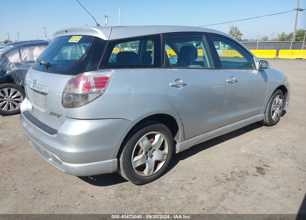 2007 TOYOTA MATRIX/XR VIN: 2T1KR32EX7C634926