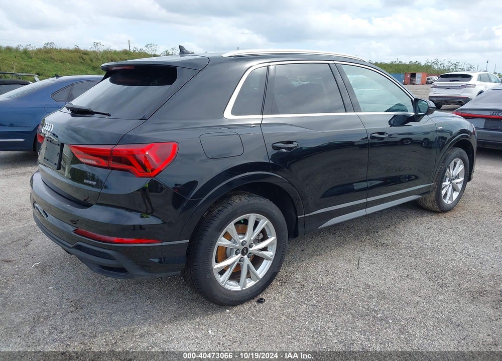 2024 AUDI Q3 PREMIUM PLUS 45 TFSI S LINE QUATTRO TIPTRONIC VIN: WA1EECF33R1118619