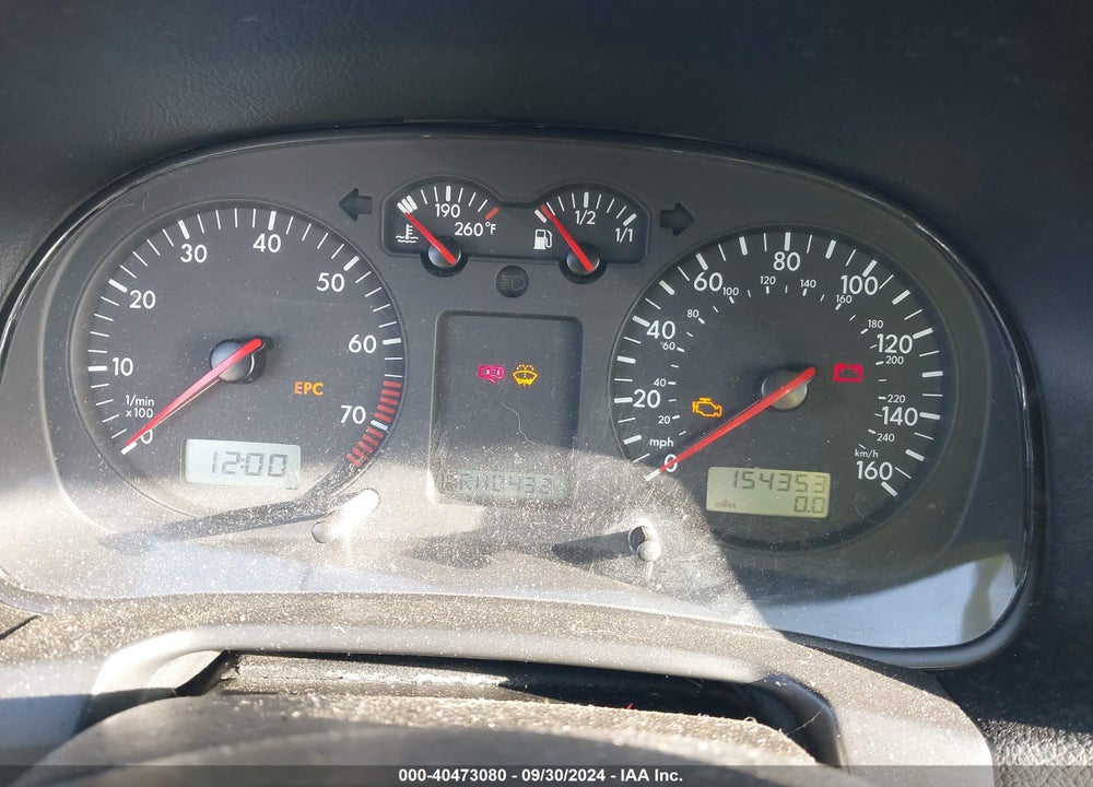 2003 VOLKSWAGEN GTI 1.8T VIN: 9BWDE61J834029455