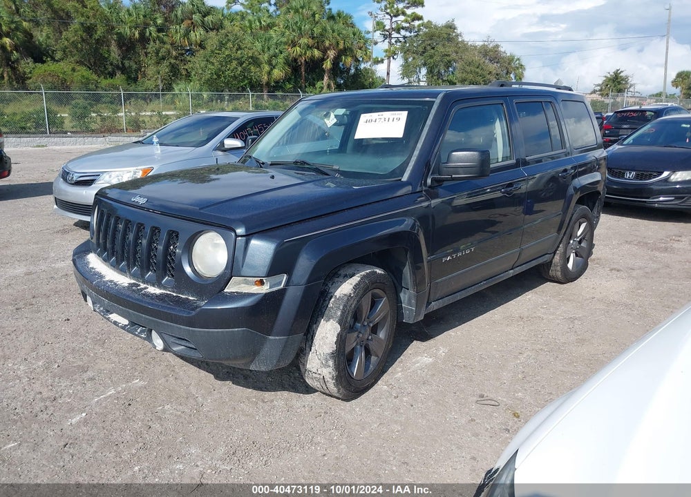 2014 JEEP PATRIOT HIGH ALTITUDE VIN: 1C4NJPFA4ED662627
