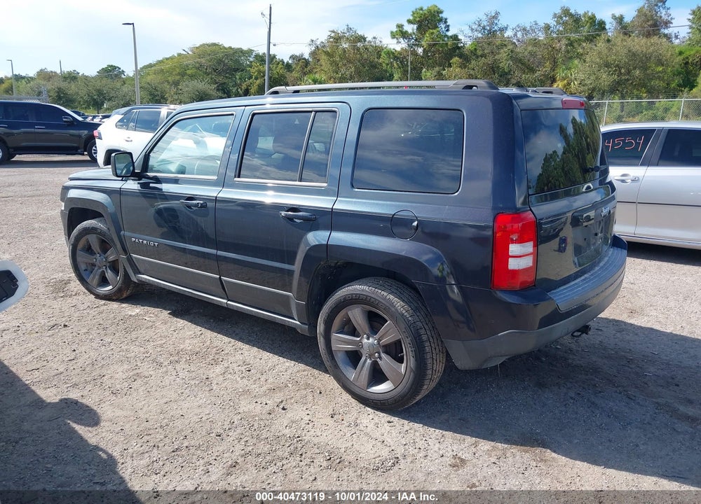 2014 JEEP PATRIOT HIGH ALTITUDE VIN: 1C4NJPFA4ED662627
