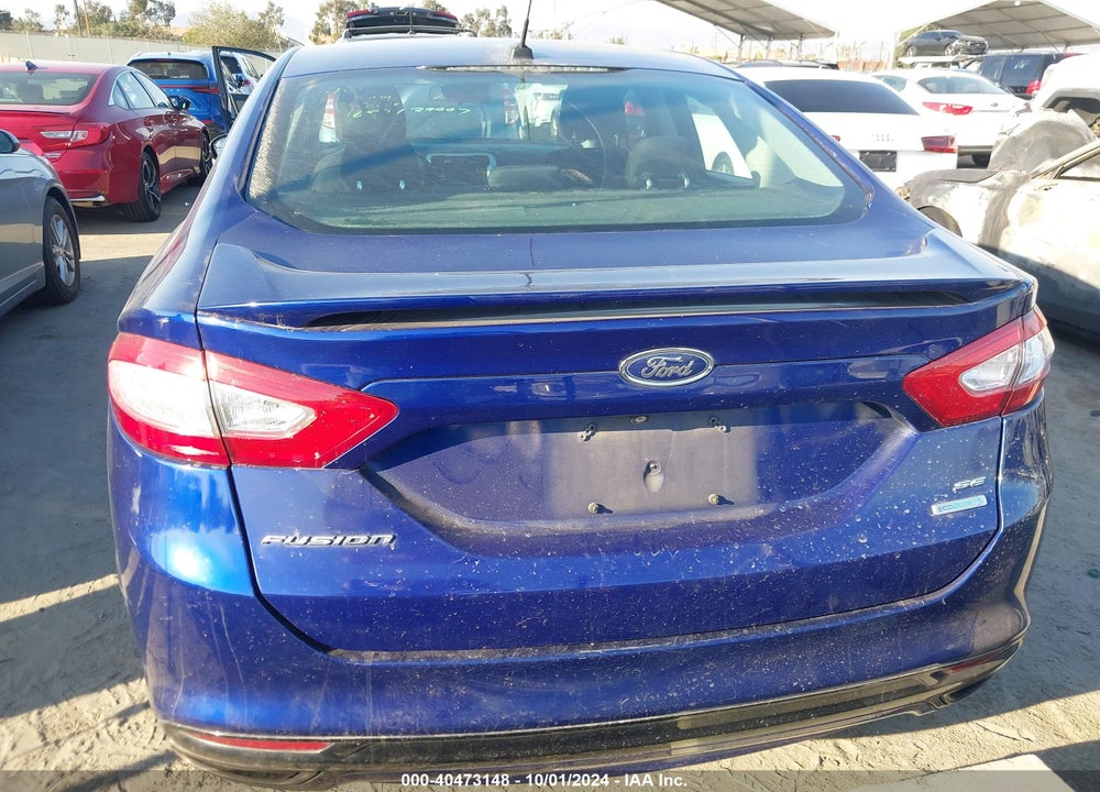 2015 FORD FUSION SE VIN: 3FA6P0H9XFR310244