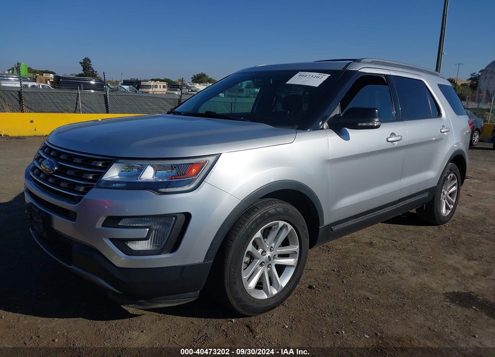 2017 FORD EXPLORER XLT VIN: 1FM5K7DH8HGE42242
