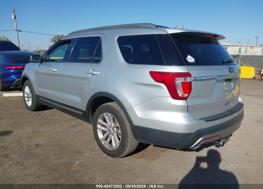 2017 FORD EXPLORER XLT VIN: 1FM5K7DH8HGE42242